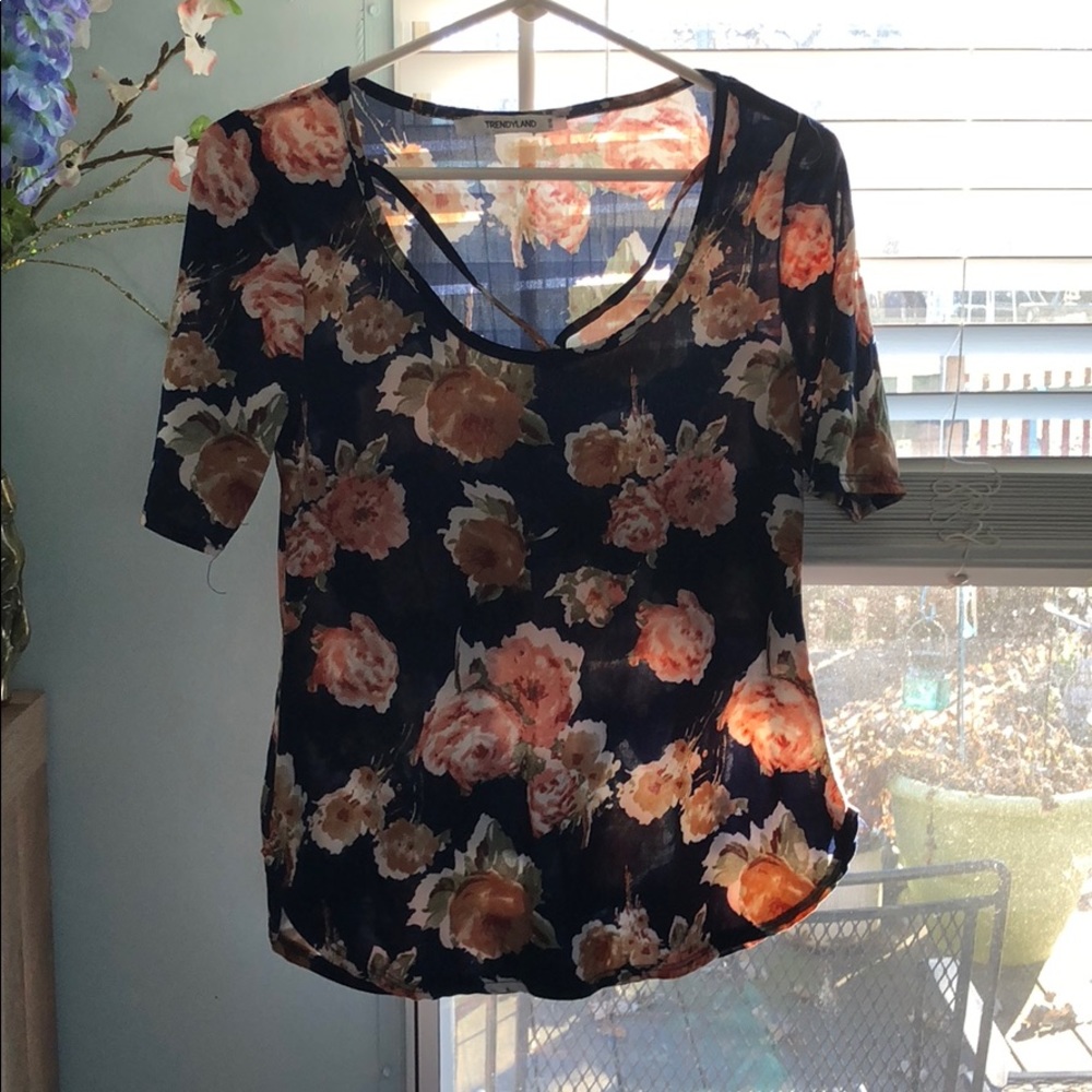 Floral T Shirt